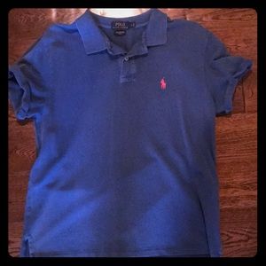 Ralph Lauren Ladies Blue Polo (Large)